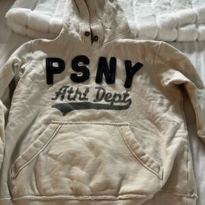 Boys medium 10 Aeropostale PSNY White Hoodie with Logo